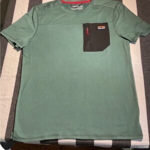 Avalanche Shirt Moisture Wicking Avalanche With Black Pocket